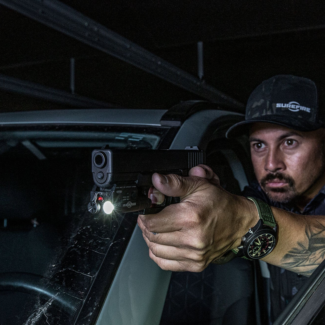 SureFire XC2-B | Ultra-Compact LED/Laser Handgun Light | 300 Lumens