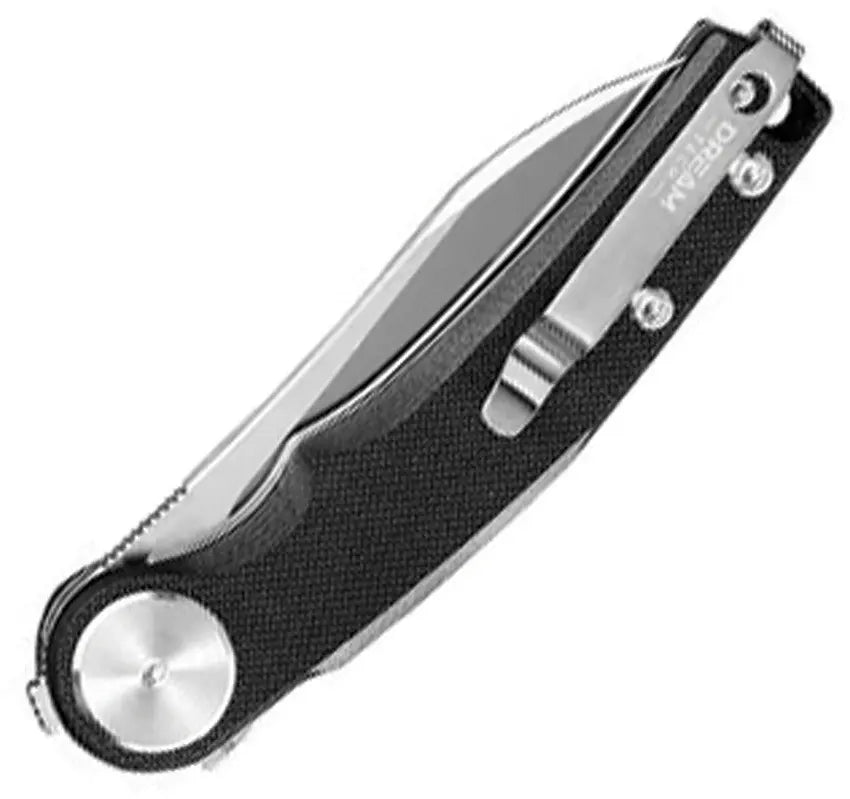 Dreamtech Black G10 Linerlock Folding Knife