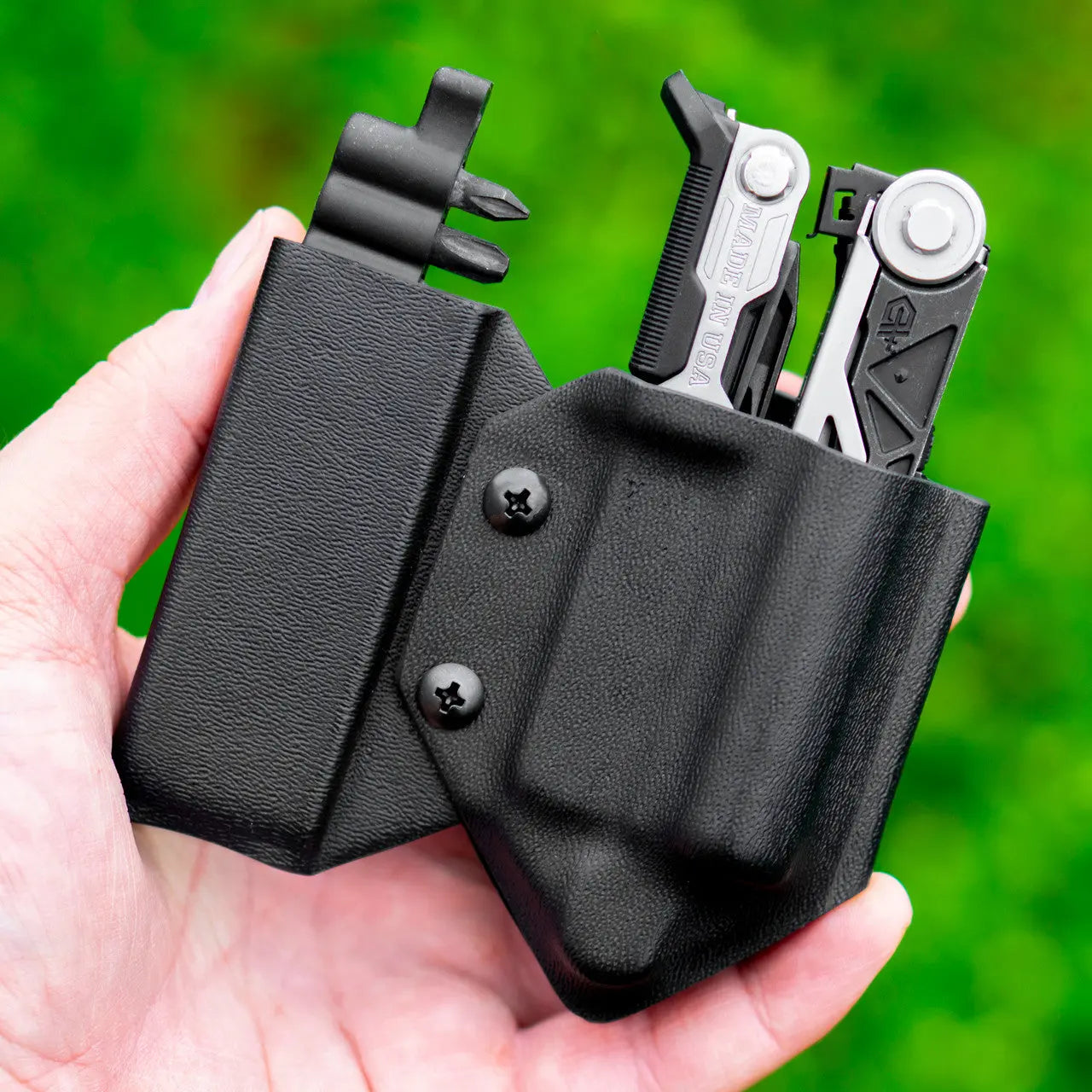 Kydex Sheath for the Gerber Center-Drive w/ Bit Sidecar