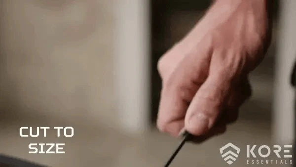 Sizing guide for X5 tactical nylon gun belt 1.5 inch width