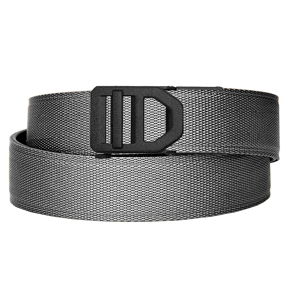 X5 BUCKLE | TACTICAL NYLON GUN BELT 1.5"| GRAY