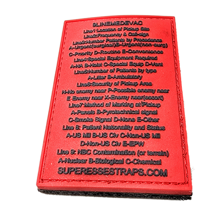 Storage Pocket Patch: Nine Line MedEvac