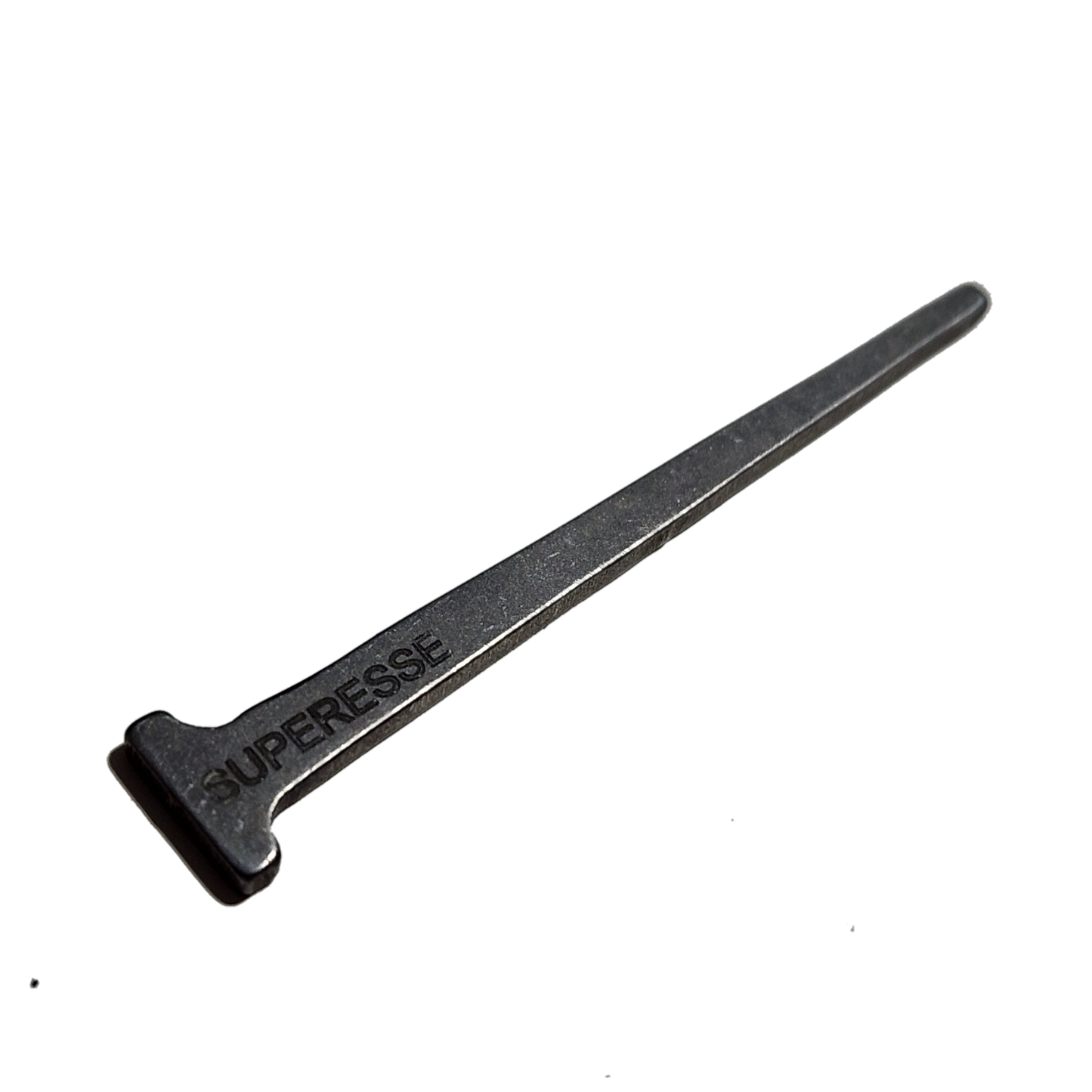 Shelter Nail - Titanium & Steel Wrought Hammering Spike for Trail and Utility Tasks