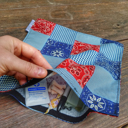 EDC Hank - Pocket Dump Storage Compartment Handkerchief.