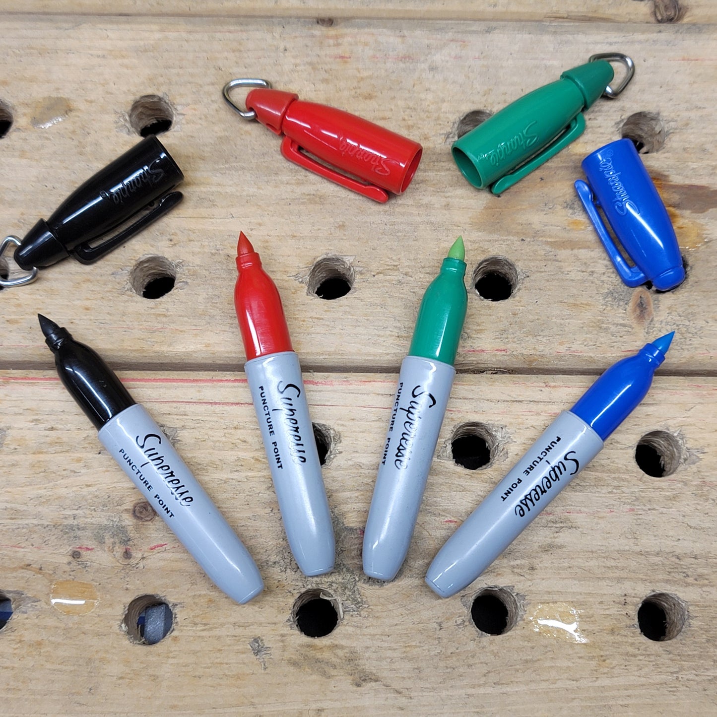 EDC Puncture Markers - Covert Self Defense Markers