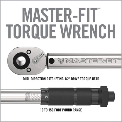 Master-Fit 13-Piece AR15 Crowfoot Wrench Set