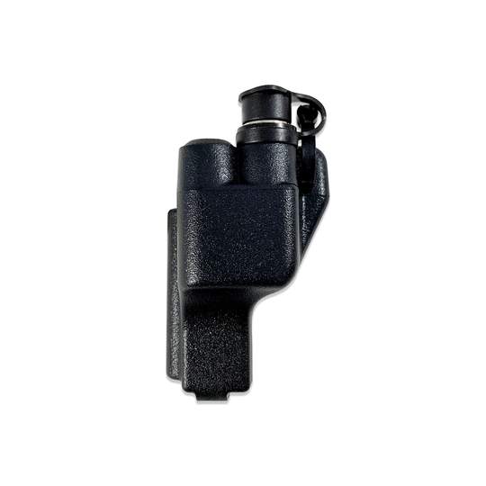 Braided Fiber Tactical Mic & Invisible Series Tubeless Earpiece Complete Kit w/ Quick Disconnect (Hirose) - Motorola XTS Series, HT/JT1000, MT/MTS2000, MTX838/900/8000/9000, PR1500 & More