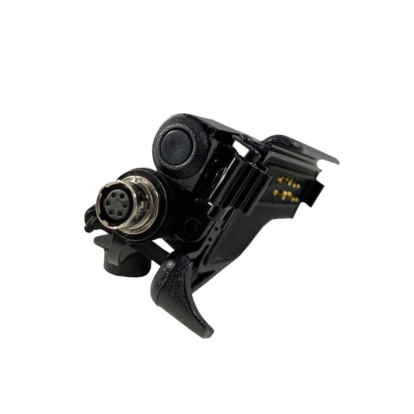 PolTact V1 Tactical Comms Headset w/ Active Hearing Protection & Quick Disconnect (Hirose) Adapter - Motorola: XTS Series, HT/JT1000, MT/MTS2000, MTX838/900/8000/9000, PR1500 & More