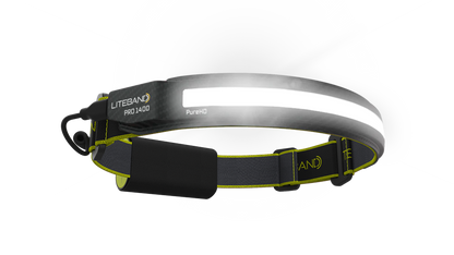 PRO 1400 Lumen PureHD™ Wide Beam Rechargeable Headlamp