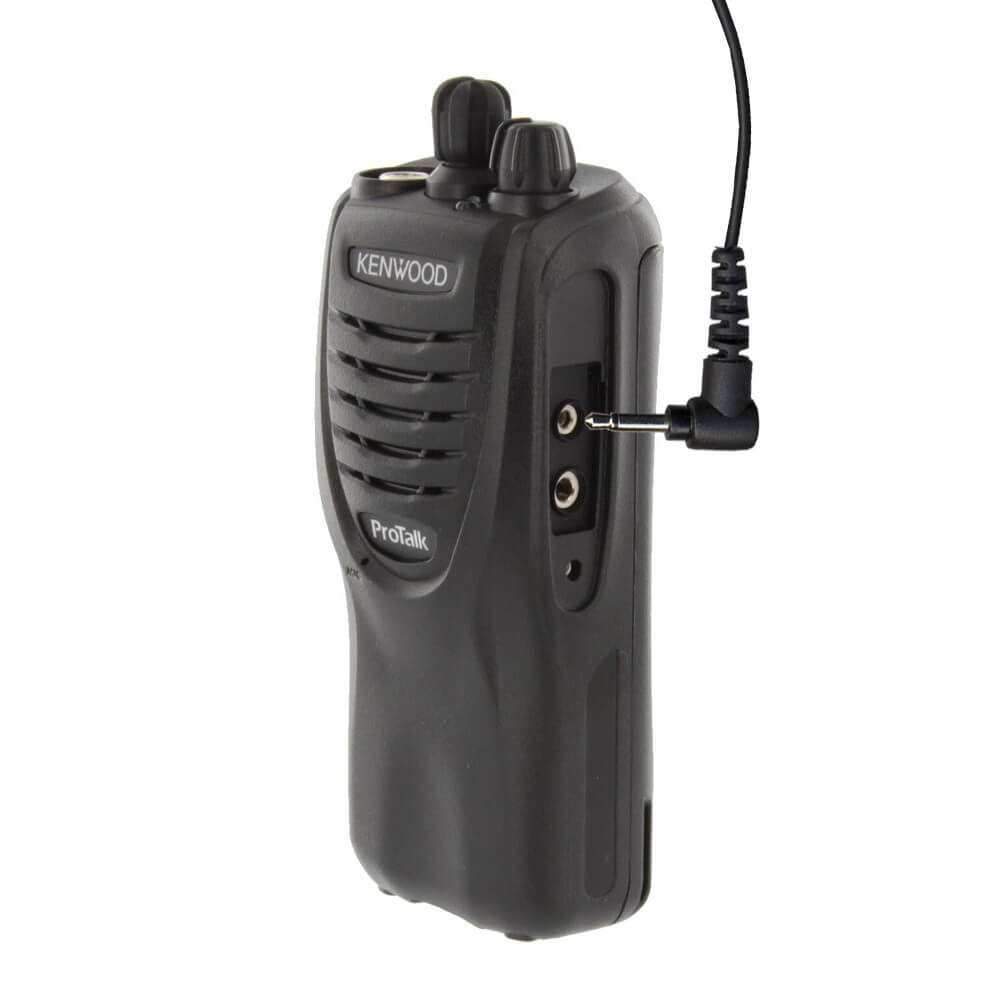 2.5mm Listen Only, Long Cable, Radio Earpiece - Kenwood, Connects To Radio 2.5mm Plug
