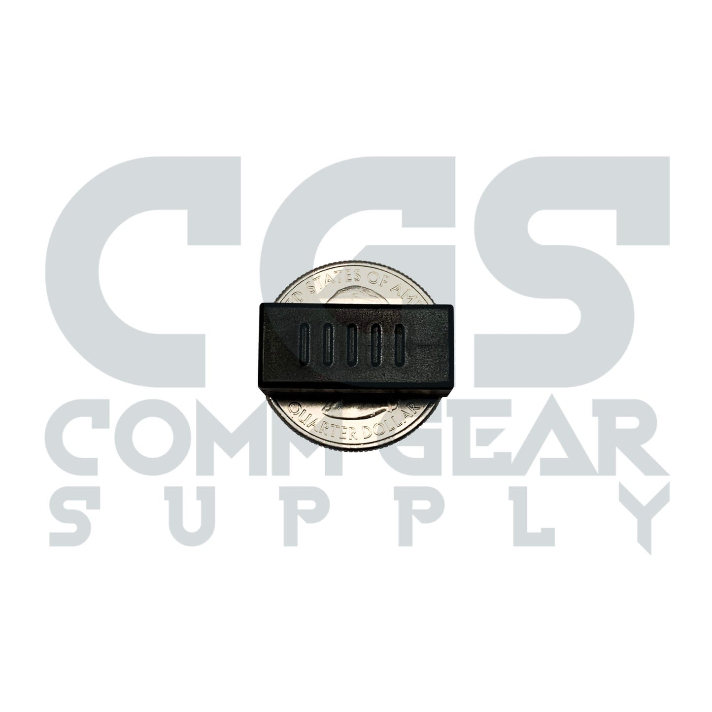 Invisible Series Mic/Earpiece Upgrade Kit- Tubeless Covert/Tactical Radio Earpiece Ambidextrous- Tubeless Earpiece & Acoustic Tube Kit Converter