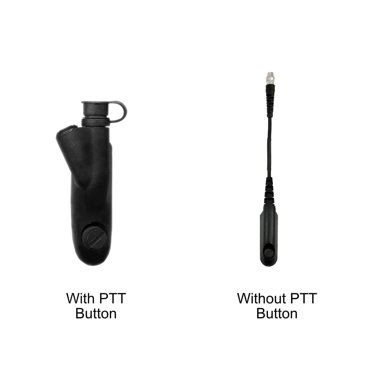 Tactical Braided Fiber Mic & Tube Earpiece Kit w/ Quick Disconnect (Hirose) Connector - Motorola: HT750/1250/1550, MTX850/950/960/8250/9250, PR860 & More