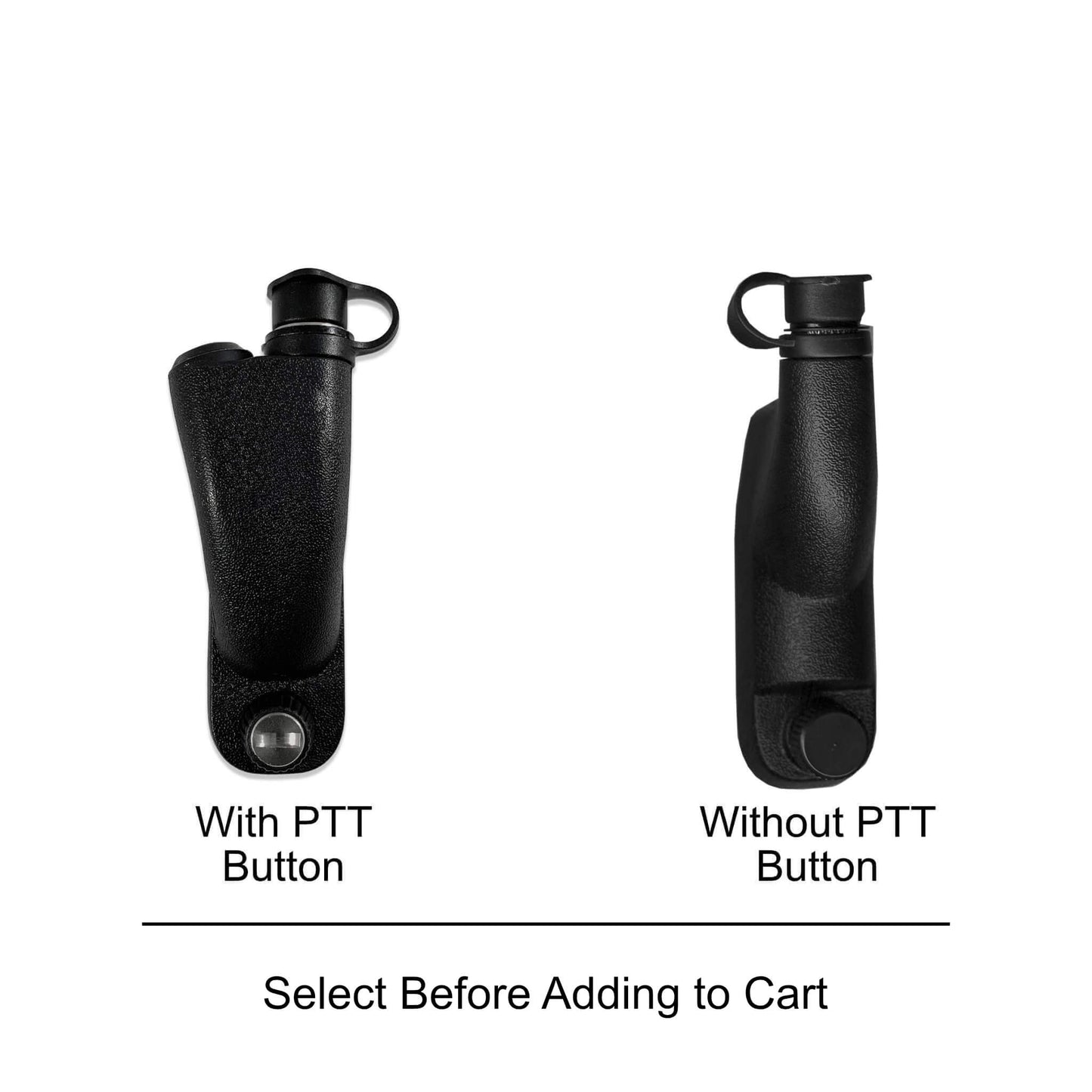Patrol Mic & Invisible Series Tubeless Earpiece Complete Tactical Kit w/ Quick Disconnect (Hirose) - Motorola: APX (Apex) Series, XPR Series, SRX2200, & More