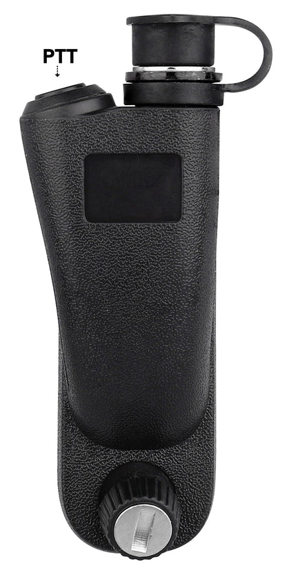 Tactical Braided Fiber Mic & Tube Earpiece Kit w/ Rapid Release(Hirose) Connector - Motorola: APX (Apex) Series, XPR Series, SRX2200, & More