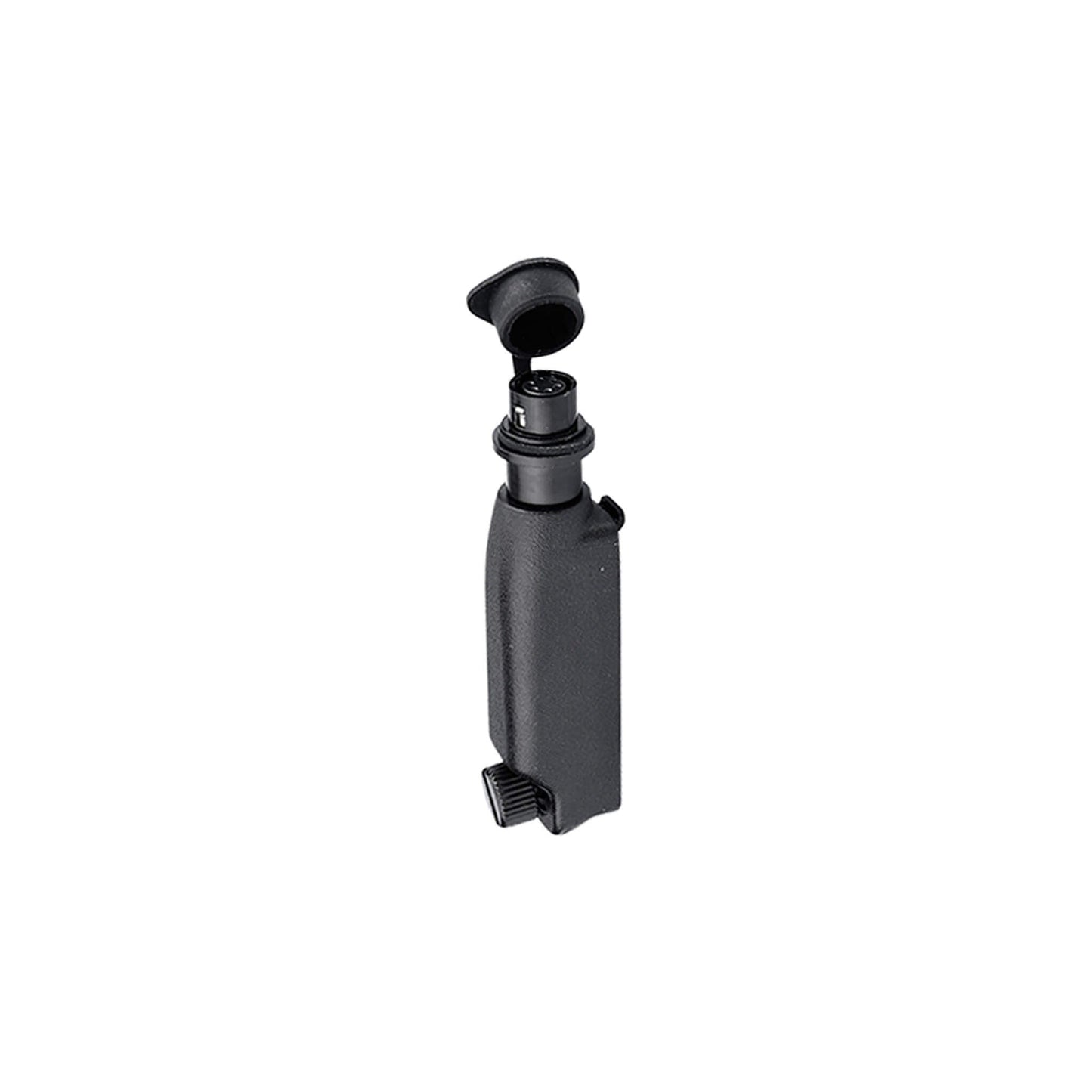 Tactical Braided Fiber Mic & Tube Earpiece Kit w/ Quick Disconnect (Hirose) Connector - Sepura Tetra STP8000, STP9000, SBP/SCP/SEP8000, SC20, SC21 & more