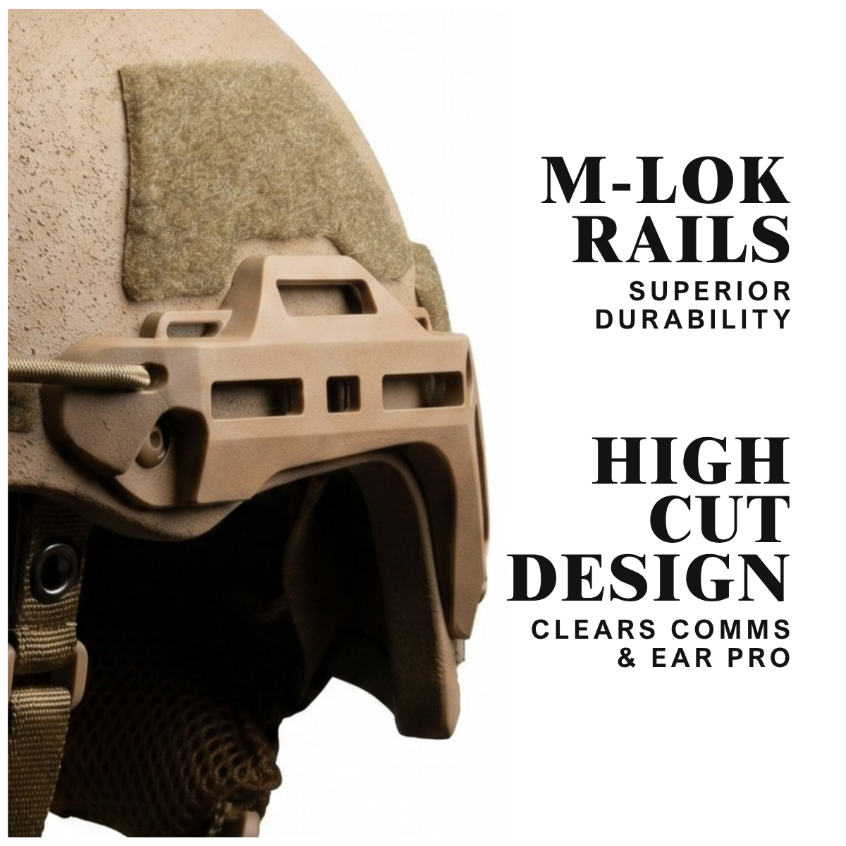 ATE® GEN2 Ballistic Helmet | NIJ IIIA High-Cut – Hard Head Veterans