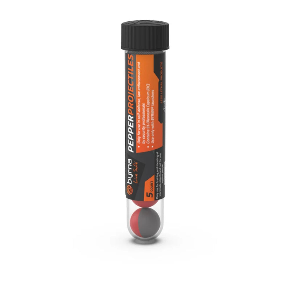 Byrna Pepper Projectiles | Less than Lethal Ammo – Police Gear Company