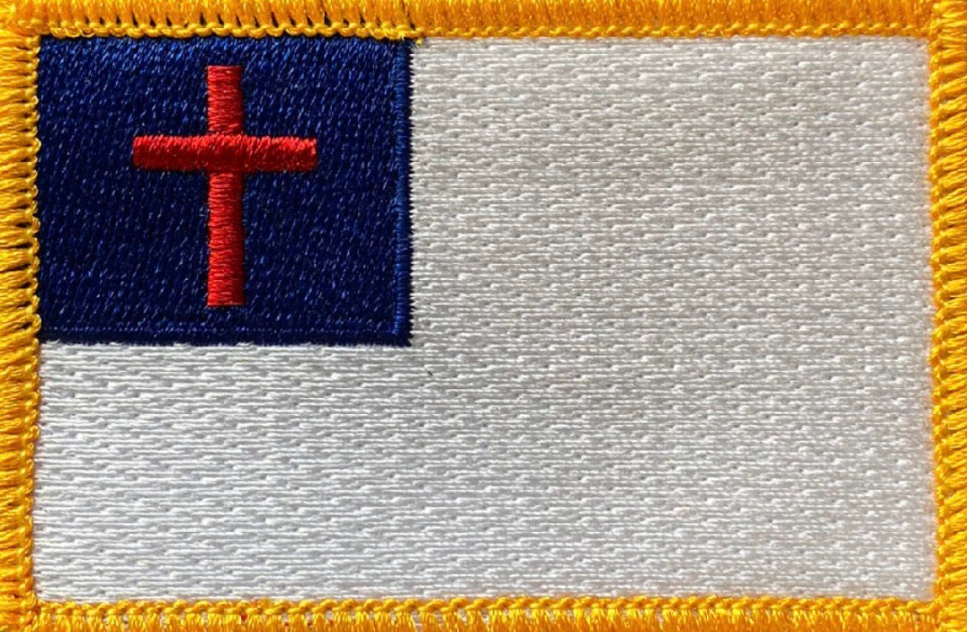 Christian Flag Patch
