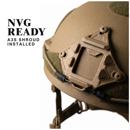 ATE® GEN2 Ballistic Helmet | NIJ IIIA High-Cut – Hard Head Veterans