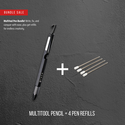 Multitool Pen 9-in-1 with Box Cutter