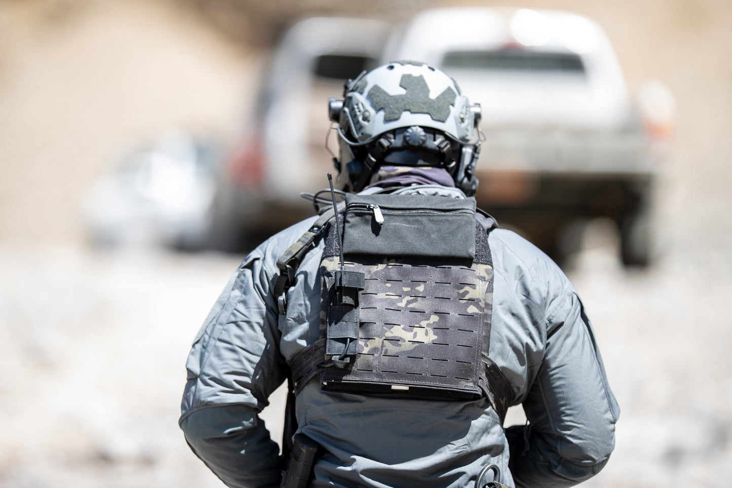 Tactical Antenna Relocation Kit(Black, Tan, or Green) - Motorola Series: HT, XTS, XPR, APX(APEX), MOTOTRBO & More