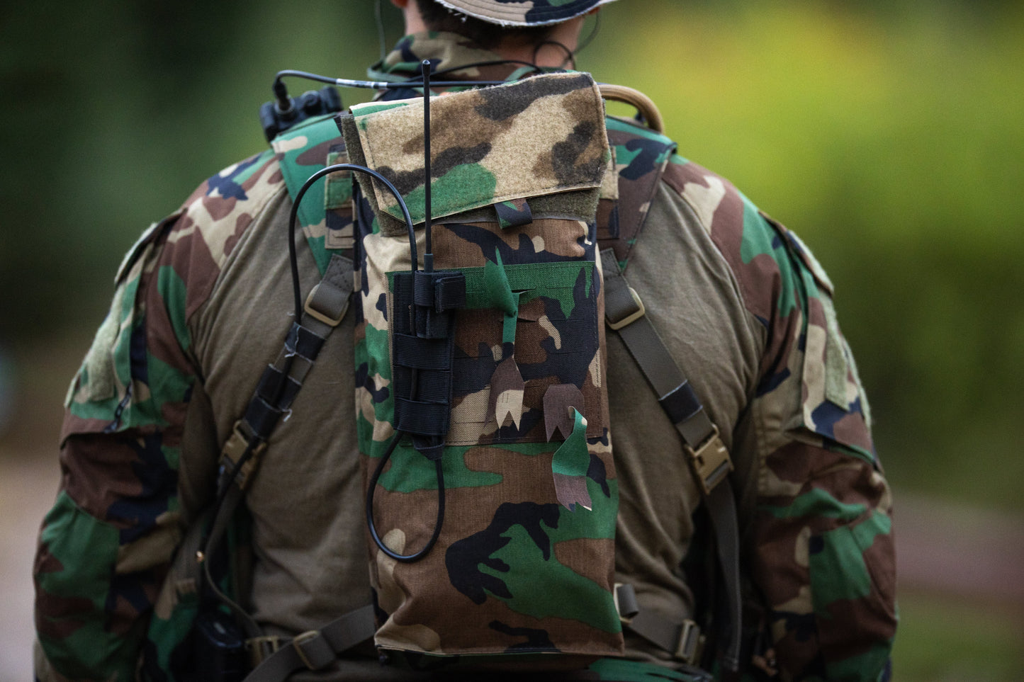 Tactical Antenna Relocation Kit(Black, Tan, or Green) - Sepura Tetra & SRH Series Radios