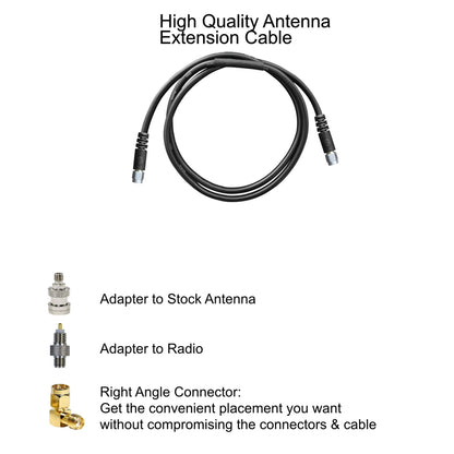 Tactical Antenna Relocation Kit(No Antenna Pouch) - Harris & M/A-Com Public Safety Radios