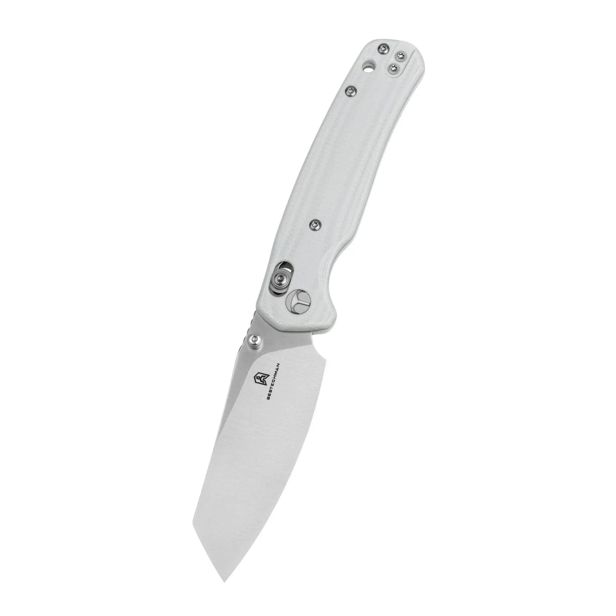 Bestech Cicada's Wing Folding Knife - 10Cr15CoMoV Blade B-Lock White