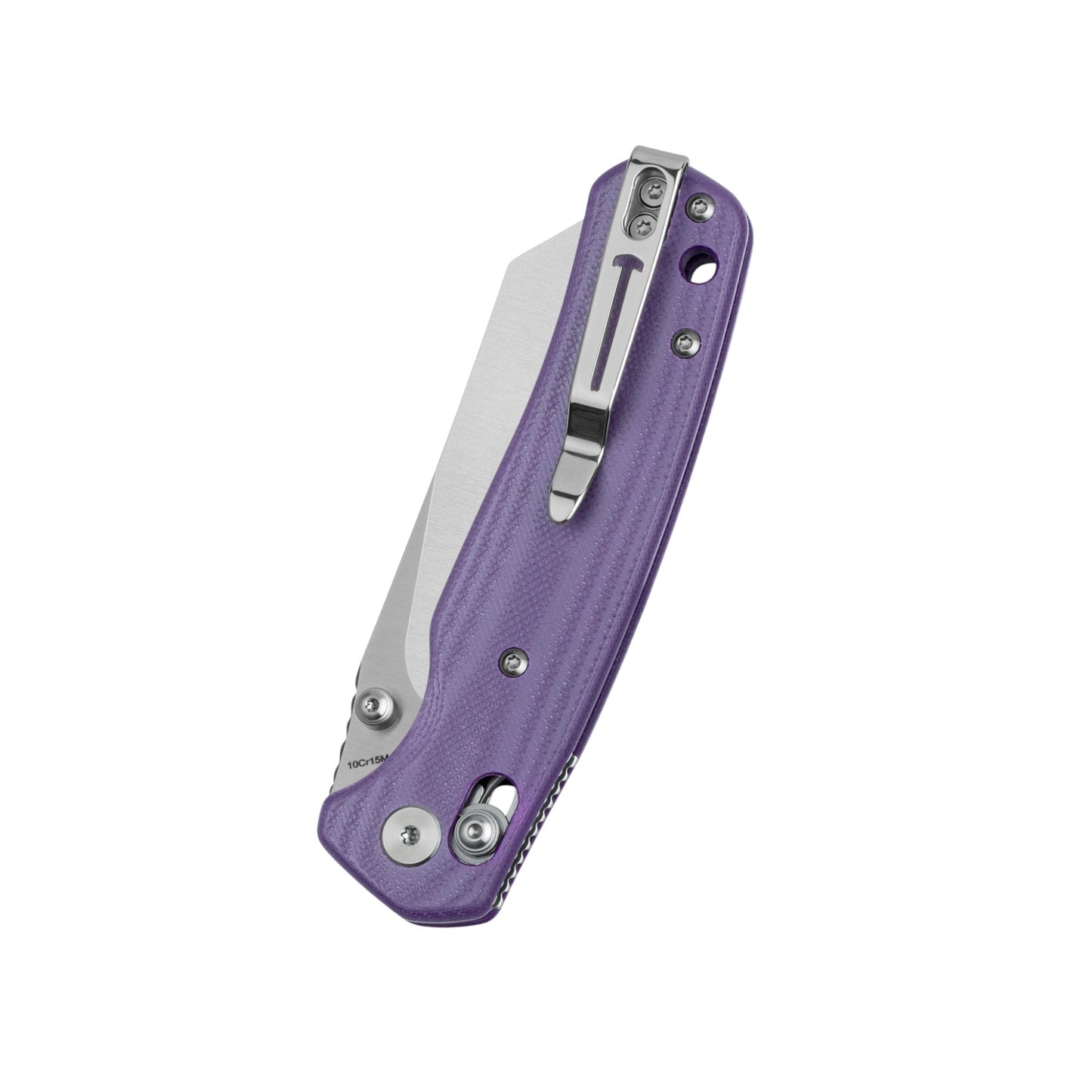 Bestech Cicada's Wing Folding Knife - 10Cr15CoMoV Blade B-Lock Purple