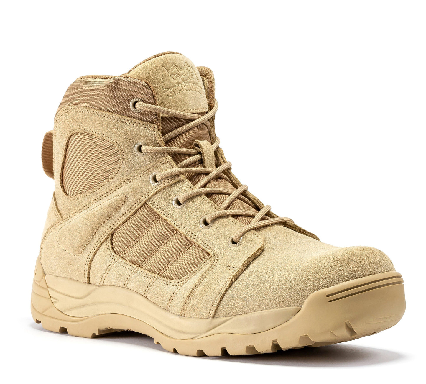 Botas Pro Sand Men's 6 inch Side Zipper Rubber Sole Tactical Boots BMP110
