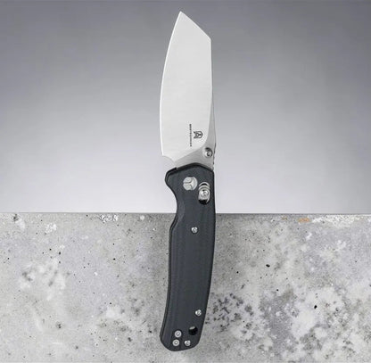 Bestech Cicada's Wing Folding Knife - 10Cr15CoMoV Blade B-Lock Black