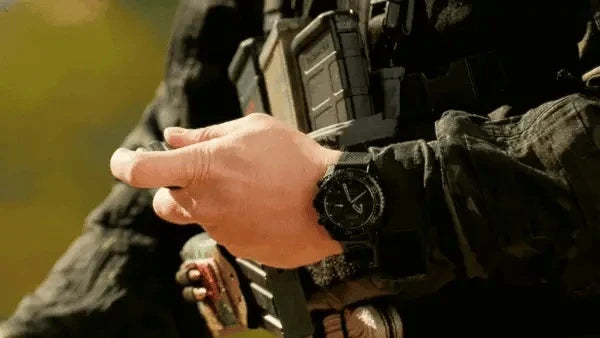 Multicam B1 battle belt adjustment mechanism shown in close-up view