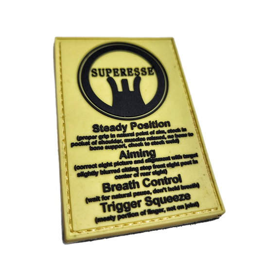 Storage Pocket Patch: Marksmanship Fundamentals