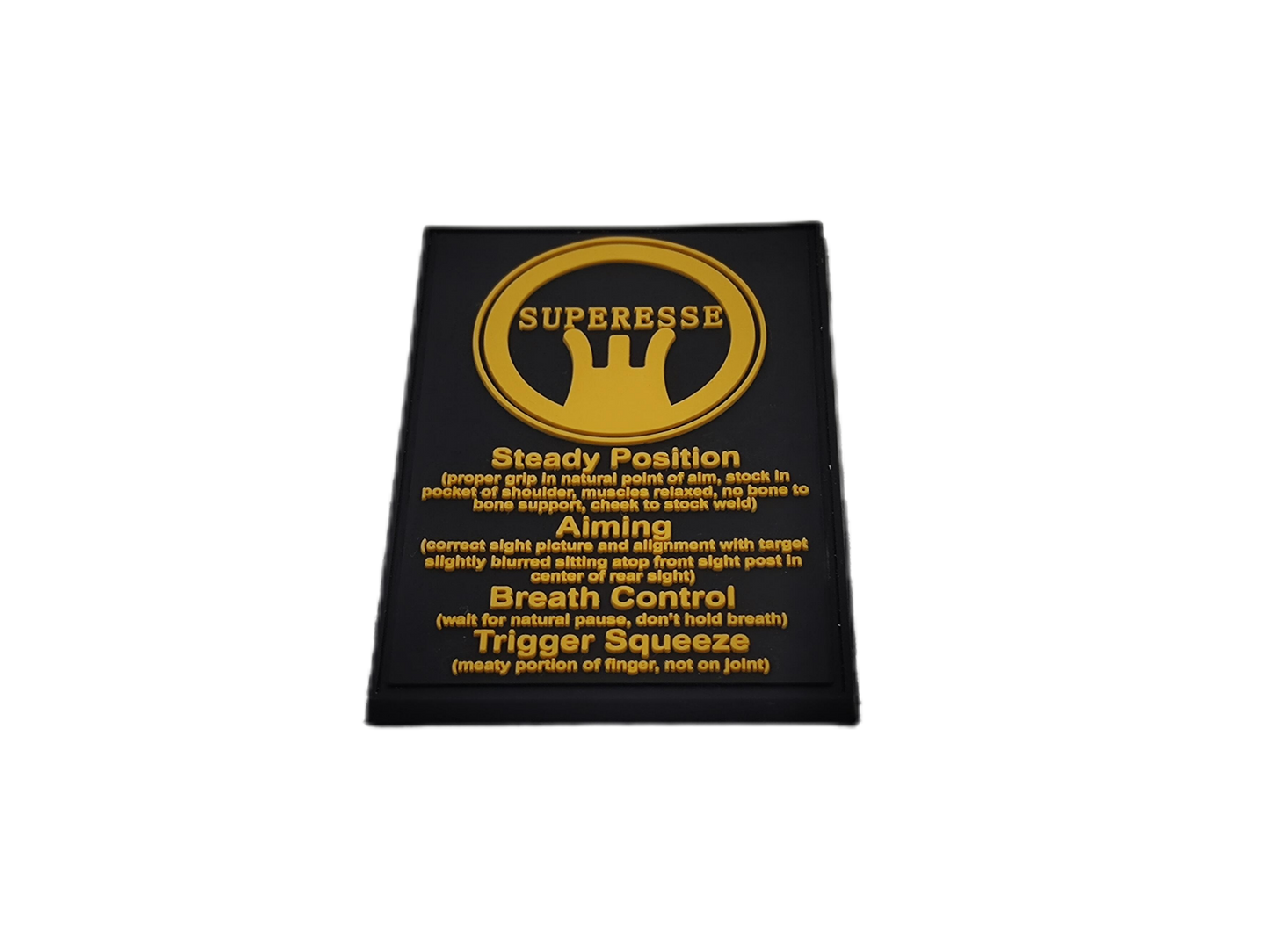 Storage Pocket Patch: Marksmanship Fundamentals
