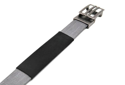 Main image of durable black belt protector sleeve for gun and garrison belts