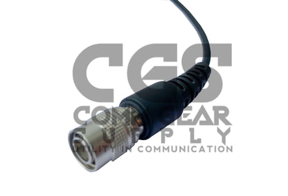 Mic & Ear Hook Earpiece Radio Kit - Quick Disconnect (Hirose) EF Johnson VP5000 VP6000 VP8000 Series
