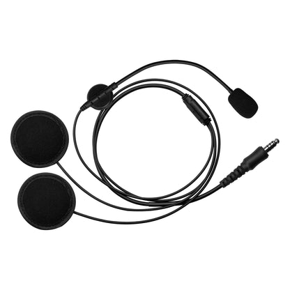 Tactical In Helmet & Push To Talk Kit - Quick Disconnect (Hirose): EF Johnson VP5000 VP6000 VP8000 Series