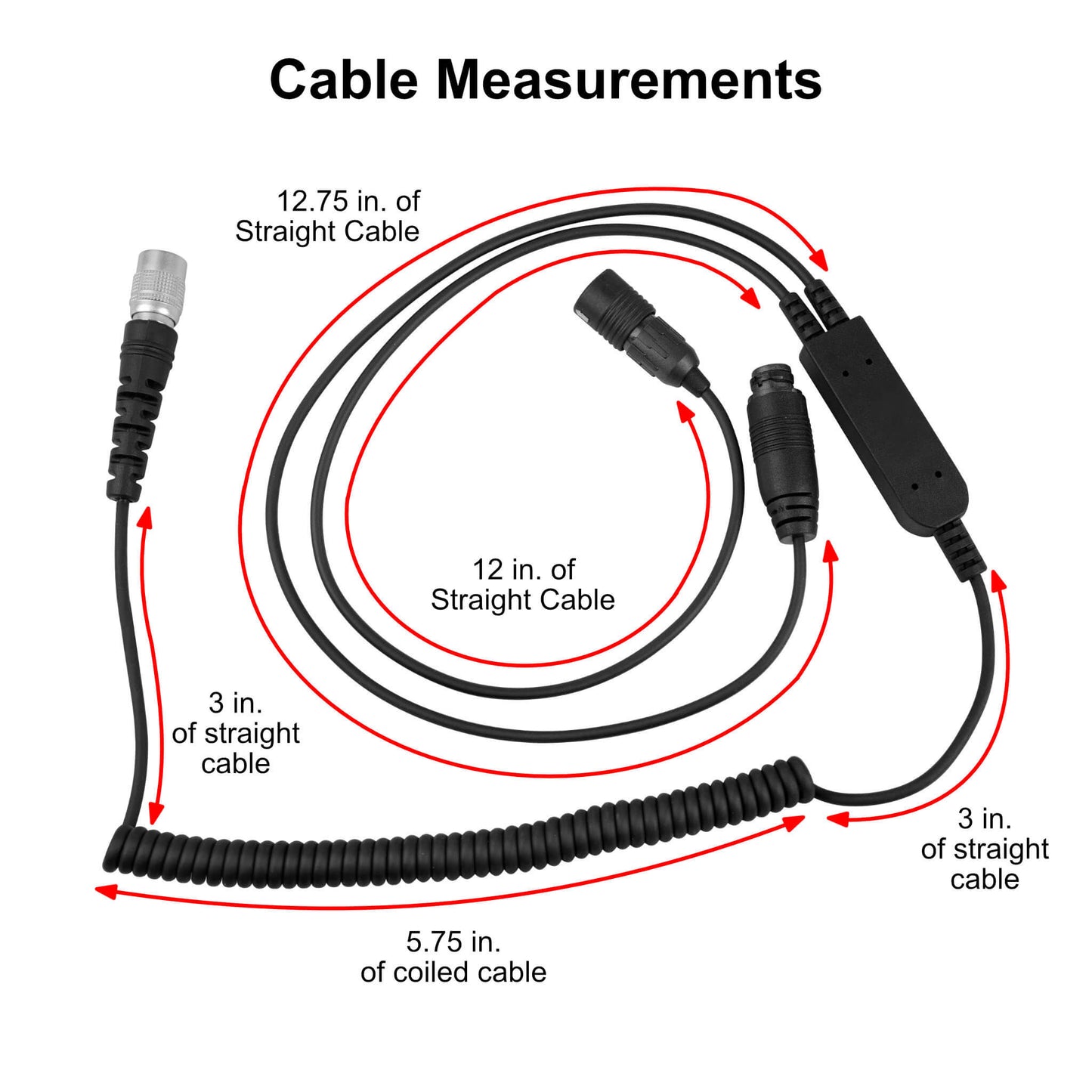 In Helmet & Push To Talk Kit - Quick Disconnect (Hirose): EF Johnson VP5000 VP6000 VP8000 Series