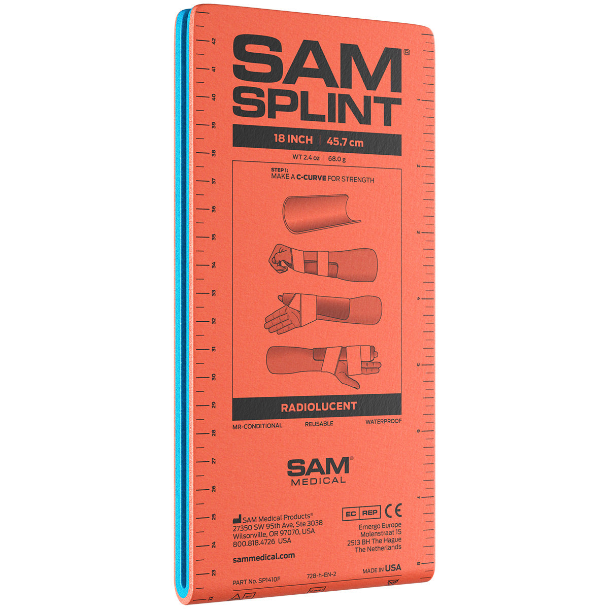 Sam Splint - 18 in., 1 each – Police Gear Company