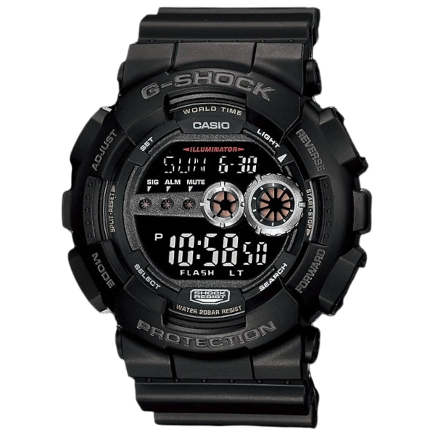 Casio G-Shock Black GD100-1B Watch