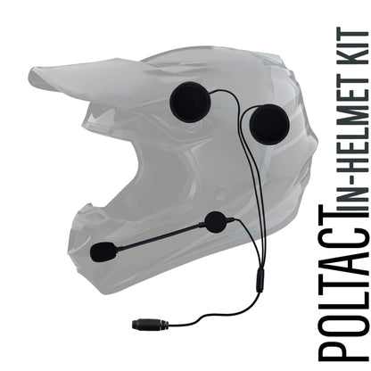 In Helmet & Push To Talk Kit - Quick Disconnect (Hirose): Harris/Tait TP3000/7110/7100/8000/9000 Series