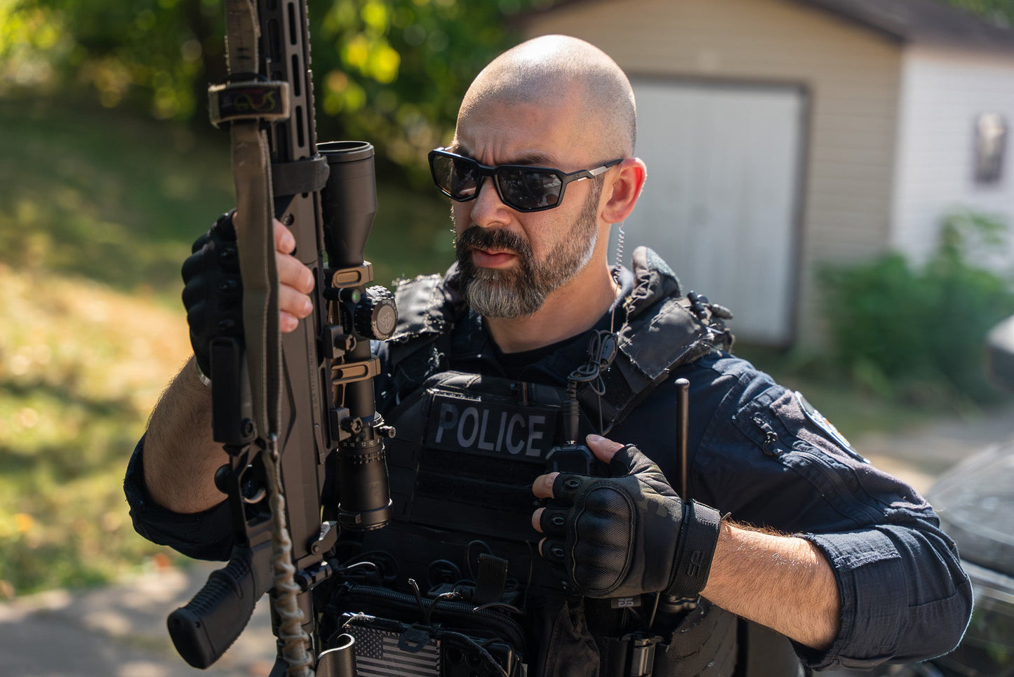 Invisible Series Tubeless Covert/Tactical Radio Dual Earpiece Ambidextrous- 3.5mm, Connects to Speaker Mic for Motorola, Kenwood, Icom, Relm, & More