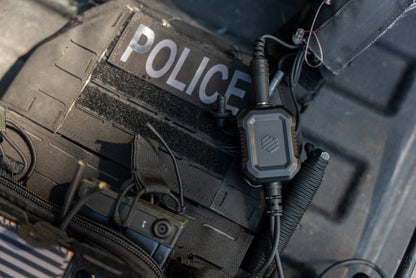 Tactical Mic / Dual Ear Invisible Tubeless Earpiece / TP-120/U174 Connector Kit - NATO Wired, No PTT Adapter