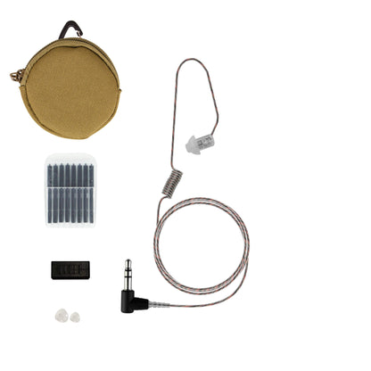 Invisible Series Upgrade Kit: The Ultimate Discrete Monitor Only IFB Ambidextrous Earpiece - Anchor/Broadcaster Earset