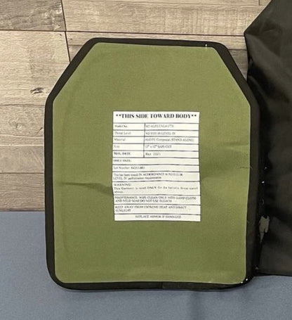 Redemption Tactical CRUSADER 2.0® V4 ARMOR FULL KIT COMBO PACKAGE LIGHTWEIGHT LEVEL IV  (2) 10x12 Front/Back Plates (2) 6x8 Side Plates (Level IV)
