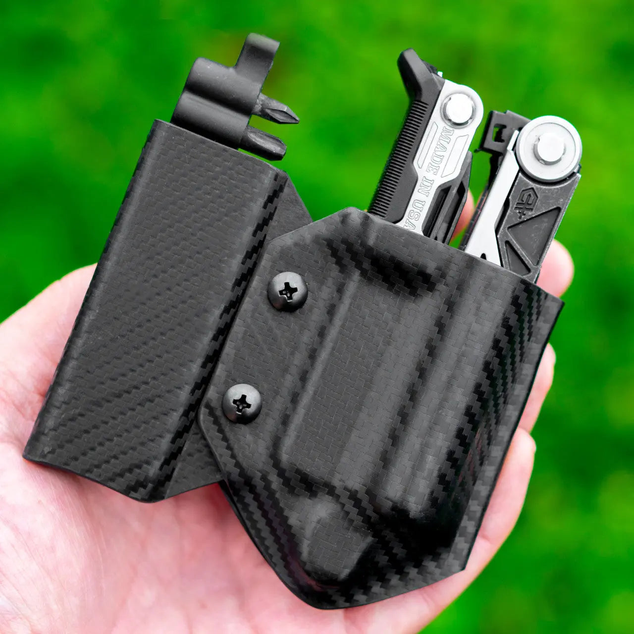Kydex Sheath for the Gerber Center-Drive w/ Bit Sidecar