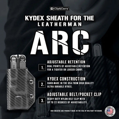 Kydex Sheath for the Leatherman Arc