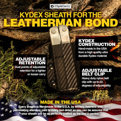 Kydex Sheath for the Leatherman Bond