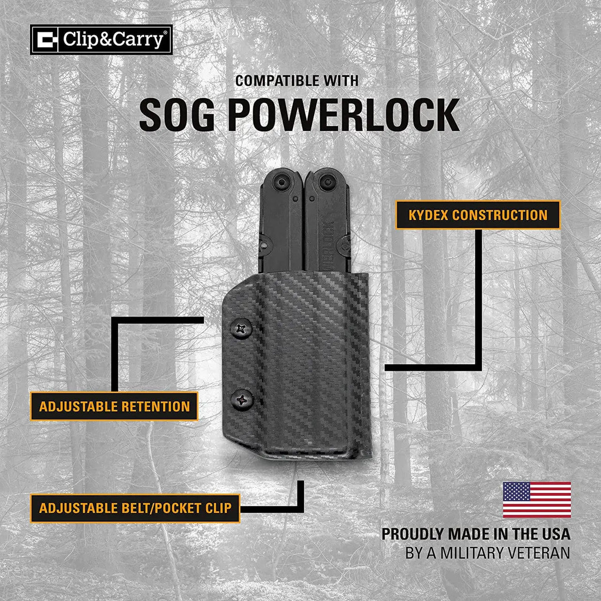 Kydex Sheath for the SOG Powerlock