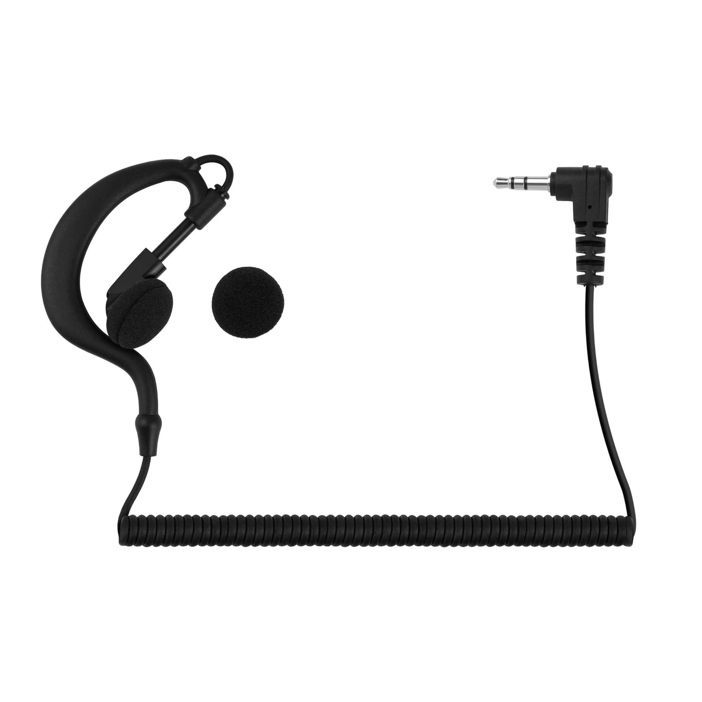 Mic & Ear Hook Earpiece Radio Kit - Quick Disconnect (Hirose) Maxon/Tecnet, RCA - PRODIGI Digital & More